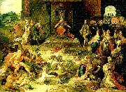 Huldrych Zwingli allegorinover tillfallet oil on canvas